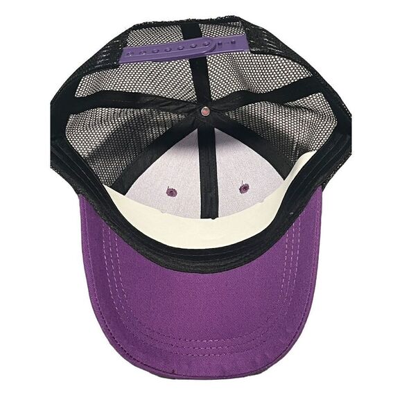 Utah Jazz Hat Cap Snapback Purple Black Embroidered NBA NEW Adjustable - Picture 6 of 6